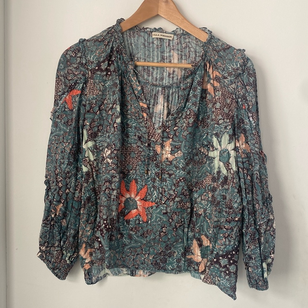 Ulla Johnson blouse size 10 (fits like a 6-8)